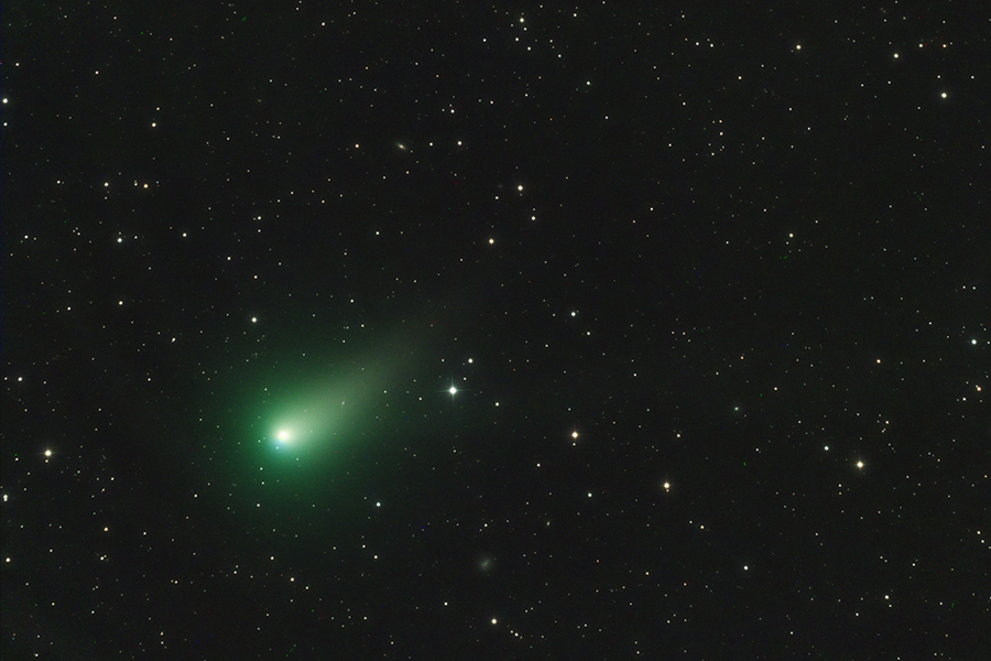 Comet C/2013 US10 (Catalina) imaged on August 9, 2015. ( Credit: José J. Chambó)