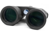Good anti-reflection coatings on an objective lens should appear clear and nearly colorless, as if you can barely see them at all.