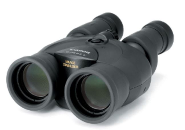 Canon 12x36 IS binoculars.