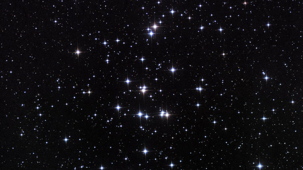 The Beehive Star Cluster (Messier 44) in the constellation Cancer. Credit: Marc Van Norden - Flickr)