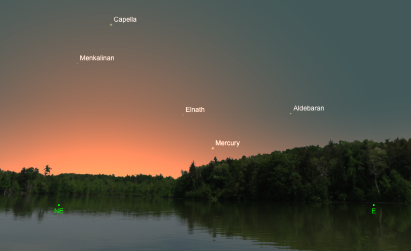 See Mercury in the Eastern Sky Cosmic Pursuits