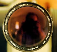The aperture of a lens or mirror is effectively the diameter of its light collecting region. The light-collecting ability of an objective lens or mirror is related to the square of the aperture.