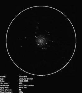 Sketch of Messier 5. Credit: Vedran Vrhovac at Flickr.com