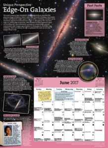 Sample pages from the 2017 Year in Space calendar (click to enlarge in a new page)