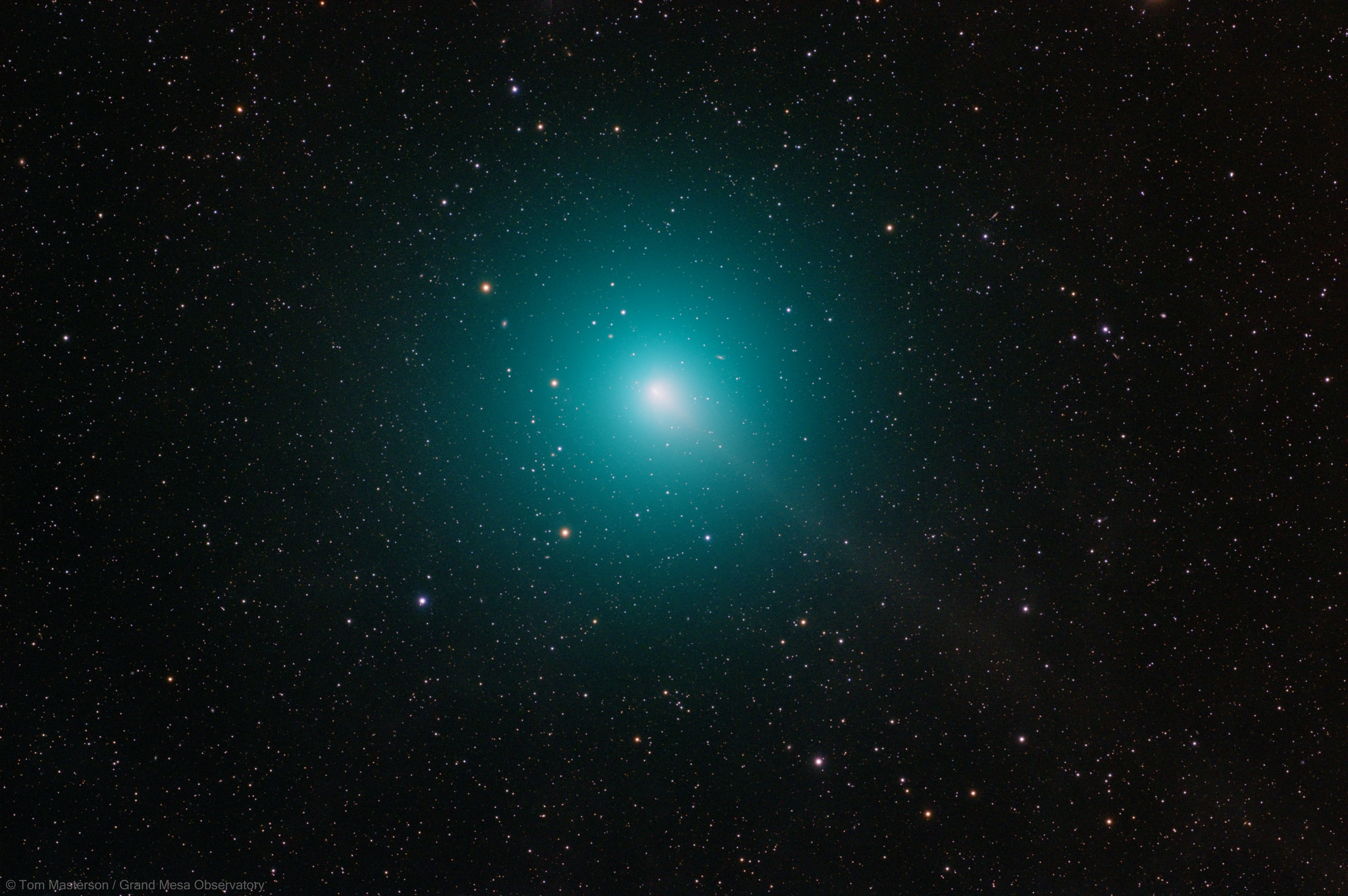 Комет 2018. Green Comet. Атоса Виртанена.