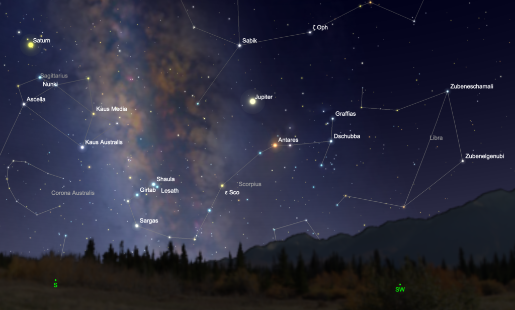 The Night Sky This Month – August 2019 - Cosmic Pursuits