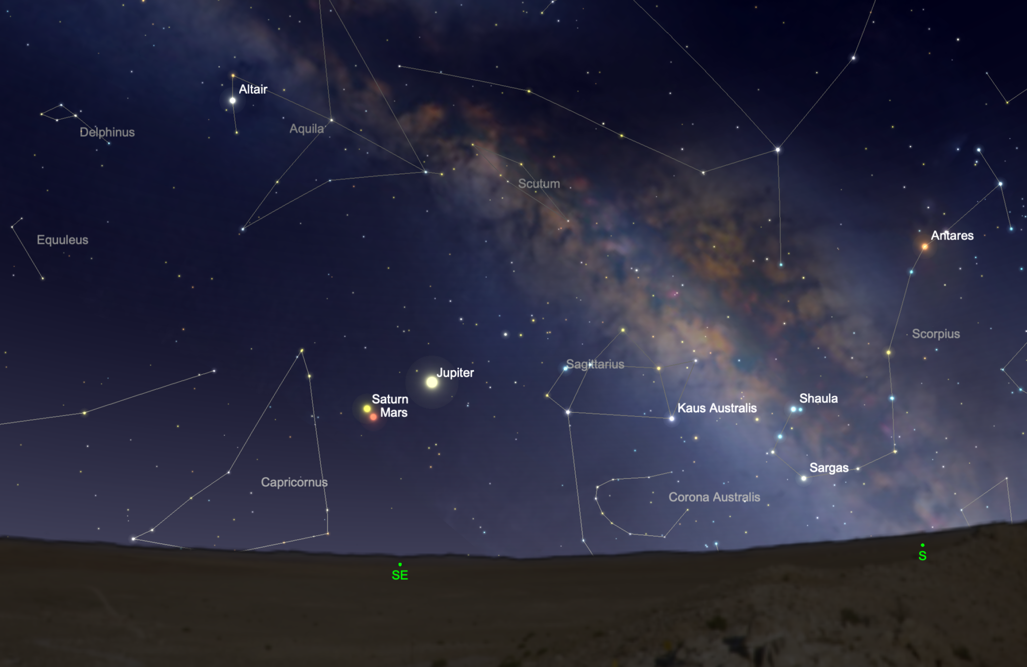 The Night Sky the Month - March 2020 - Cosmic Pursuits